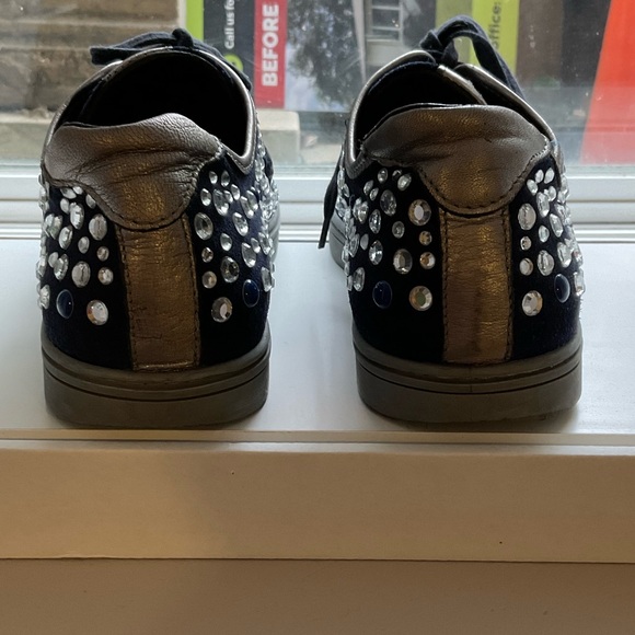 Roberto Botticelli Limited Sneakers Navy Suede EU 38 - Picture 3 of 8